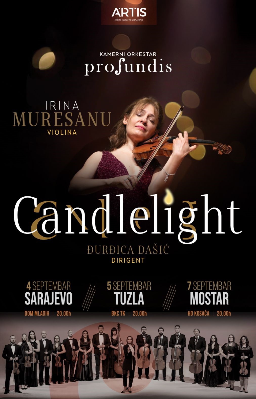Candlelight – Svjetski muzički fenomen po prvi put u Bosni i Hercegovini