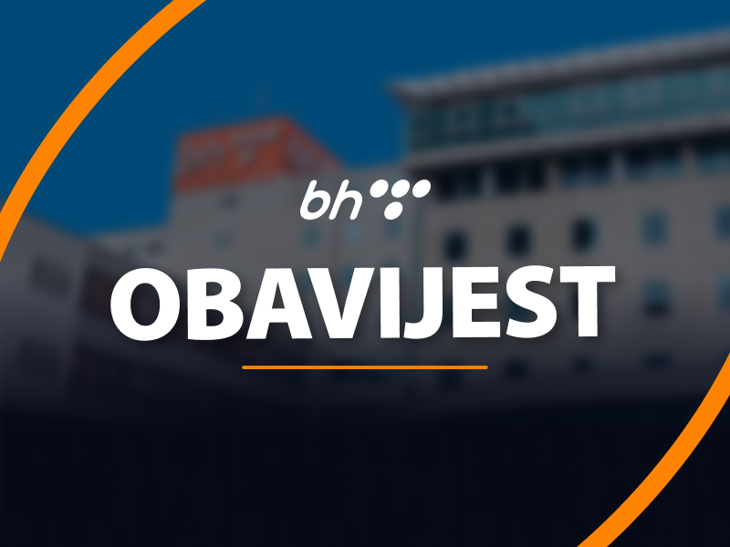 SAOPŠTENJE ZA JAVNOST