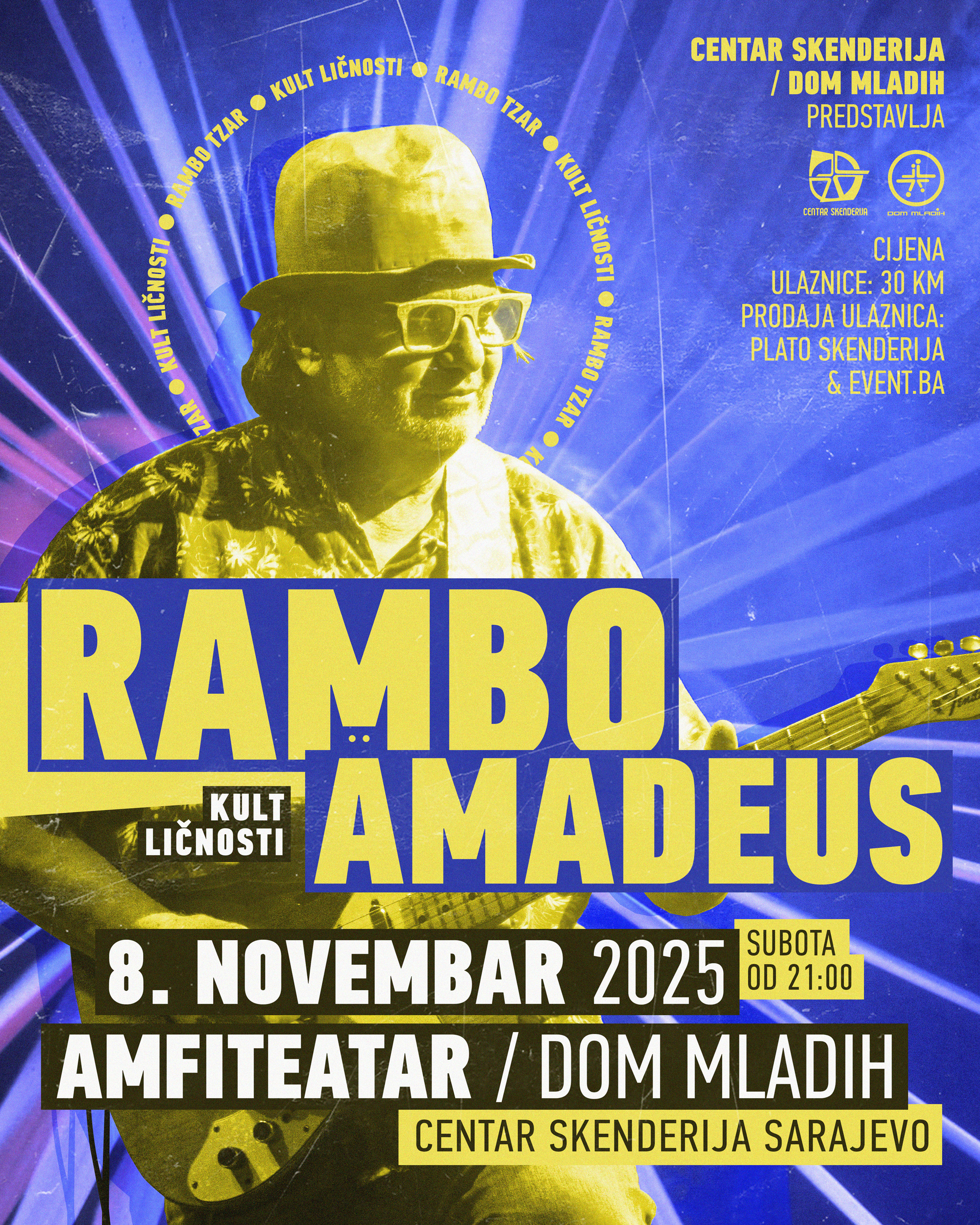 Rambo Amadeus u Domu mladih