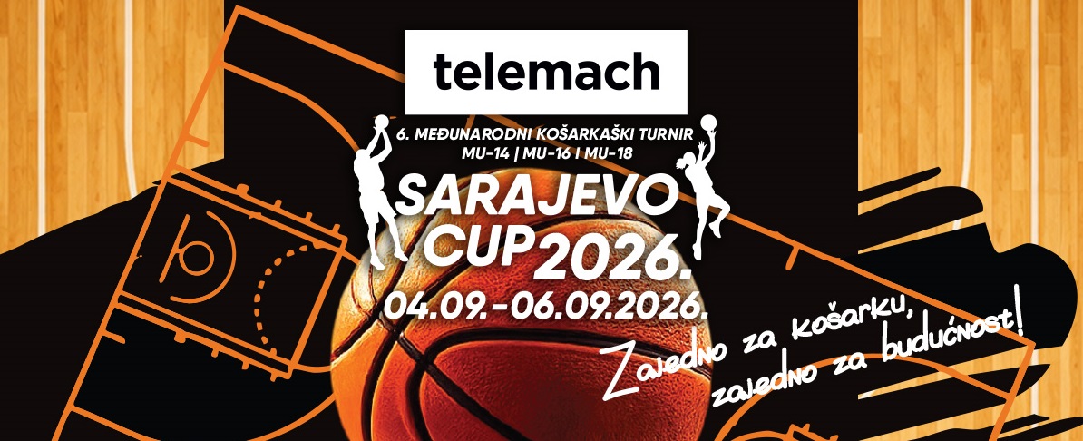 Telemach Sarajevo Cup okuplja 24 ekipe mladih košarkaša iz pet zemalja